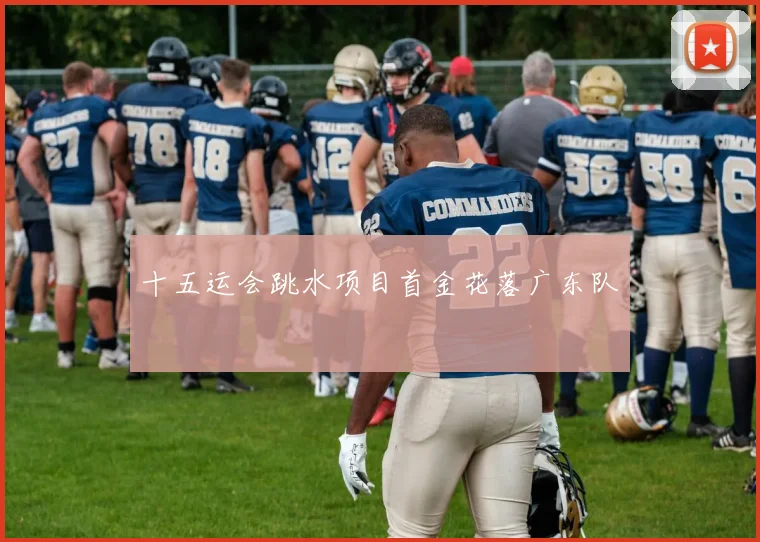 十五运会跳水项目首金花落广东队